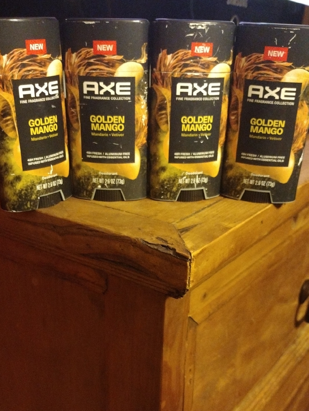 AXE Golden Mango Deodorant Stick - 4 Pack